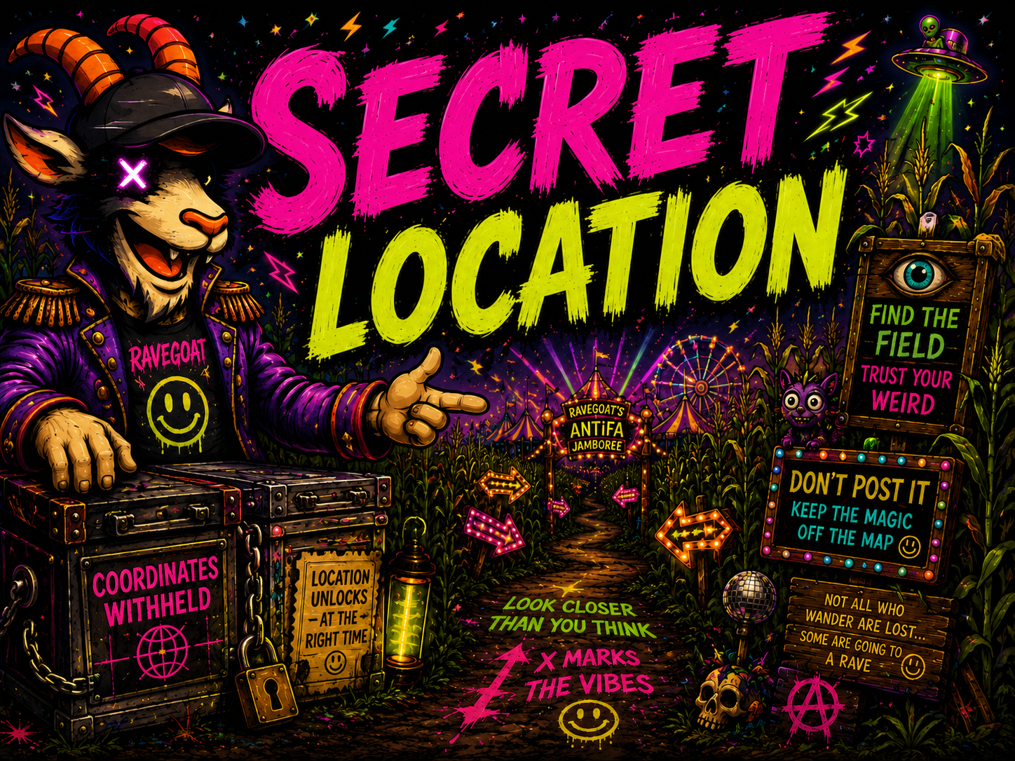 Secret location somewhere in Iowa